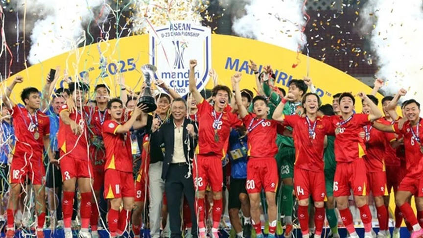 Hình ảnh ấn tượng của trận chung kết U23 Đông Nam Á