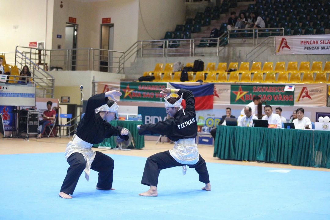 Đội tuyển Pencak Silat Việt Nam có 23 VĐV xuất sắc lọt vào chung kết. Ảnh: PV