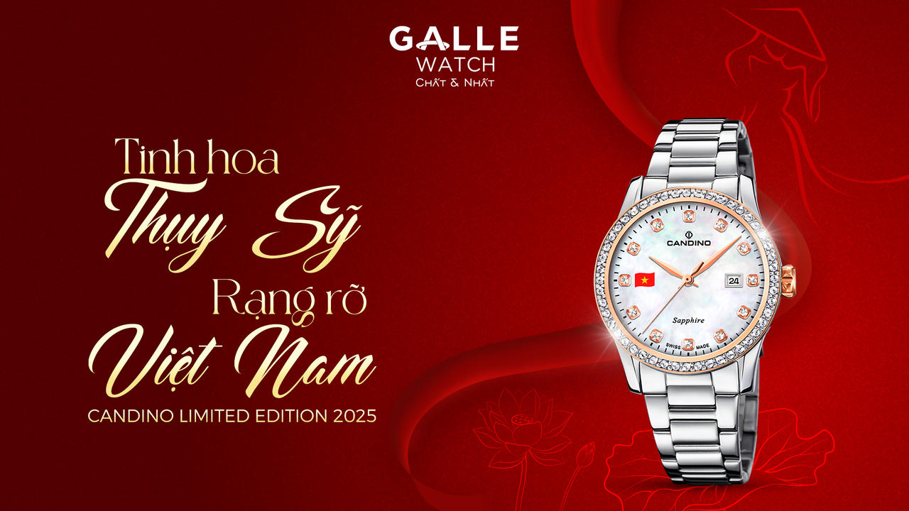 Candino Limited Edition 2025: Tinh hoa Thụy Sỹ – Rạng rỡ Việt Nam Candino Limited Edition 2025: Tinh hoa Thụy Sỹ – Rạng rỡ Việt Nam