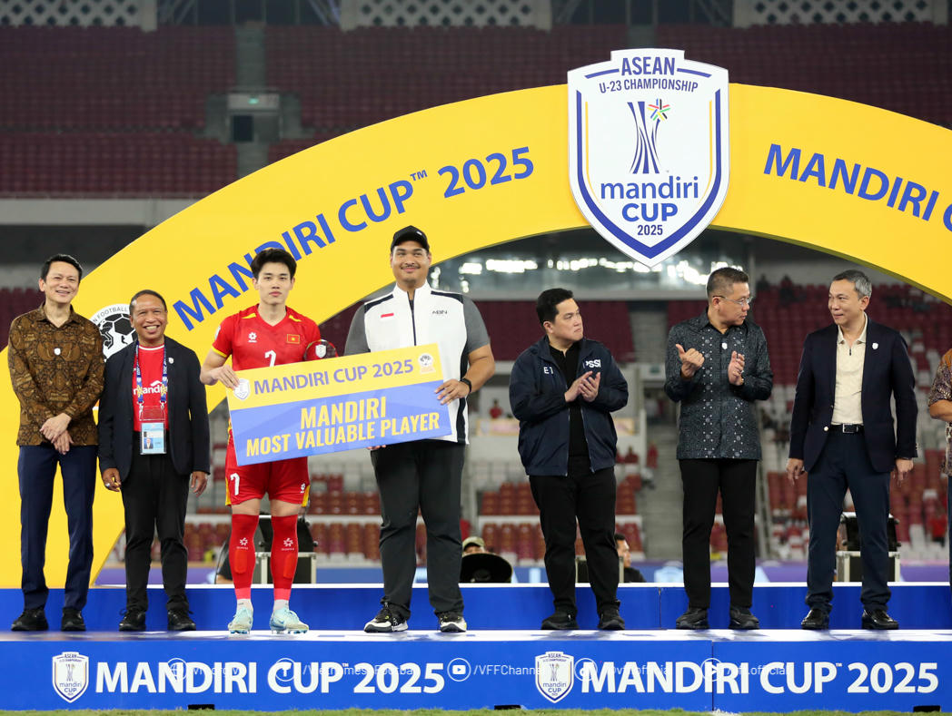 Học trò cưng của ông Troussier giành danh hiệu xuất sắc nhất Giải U23 Đông Nam Á.