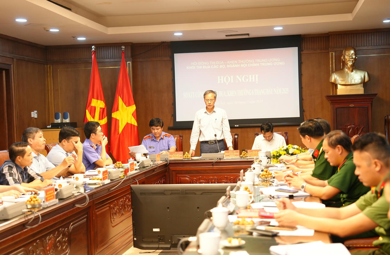 Khối thi đua các Bộ, ngành Nội chính Trung ương đạt nhiều kết quả tích cực