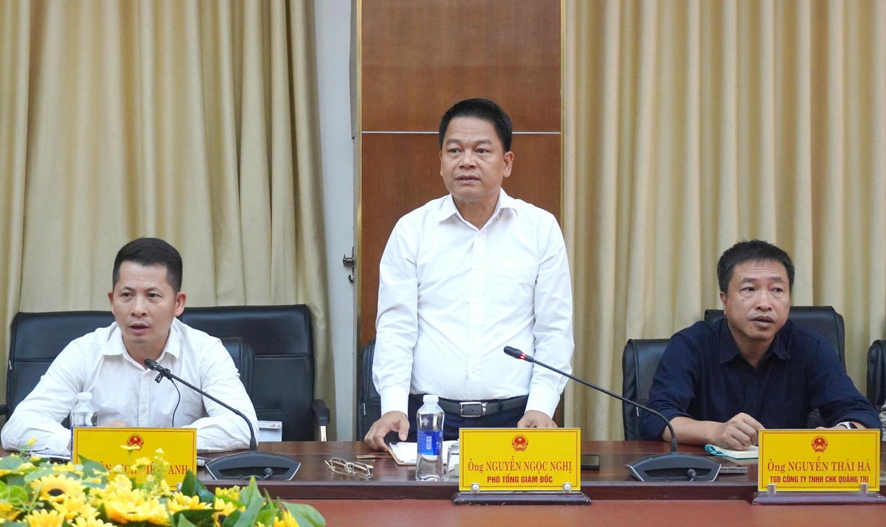 Đại diện các Tập đoàn phát biểu tại buổi làm việc.