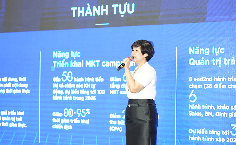 
Bà Đinh Thị Tố Uyên – Phó Chủ tịch thường trực Ủy ban Chiến lược MSB chia sẻ về dự án (Ảnh: MSB)
