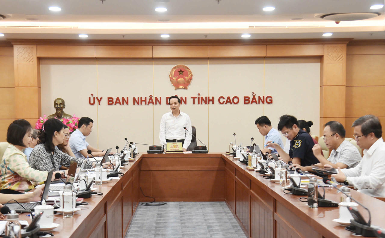 Cao Bằng: Quyết liệt triển khai các giải pháp trọng tâm quý 3 năm 2025 Cao Bằng: Quyết liệt triển khai các giải pháp trọng tâm quý 3 năm 2025