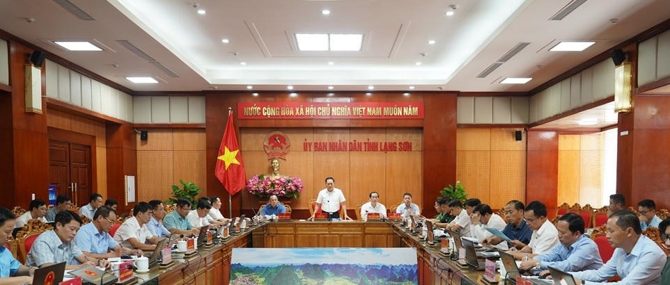 Phiên họp thường kỳ tháng 7 của UBND tỉnh Lạng Sơn.