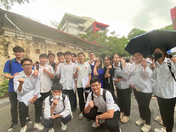 Thí sinh kỳ thi THPT 2025. (Ảnh: PV)