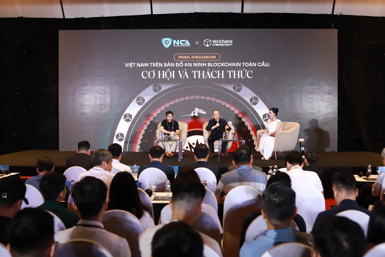 Nhiều cuộc thảo luận chuyên sâu về an ninh mạng và hệ sinh thái blockchain an toàn tại sự kiện. (Ảnh: NCA)