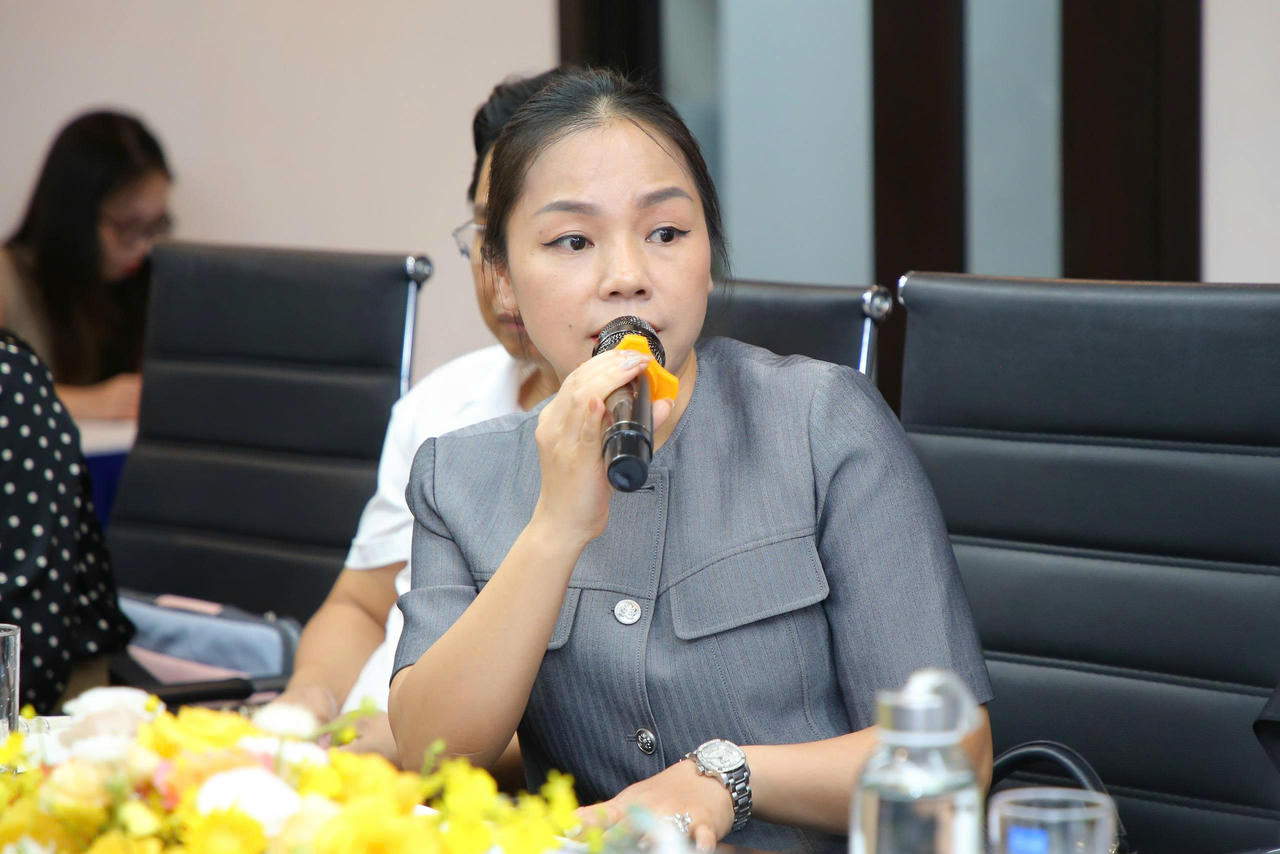 Bà Cao Thị Thanh Nga, Phó Viện trưởng Viện Nghiên cứu Bất động sản Việt Nam, Chủ tịch CTCP Reatimes Holding.