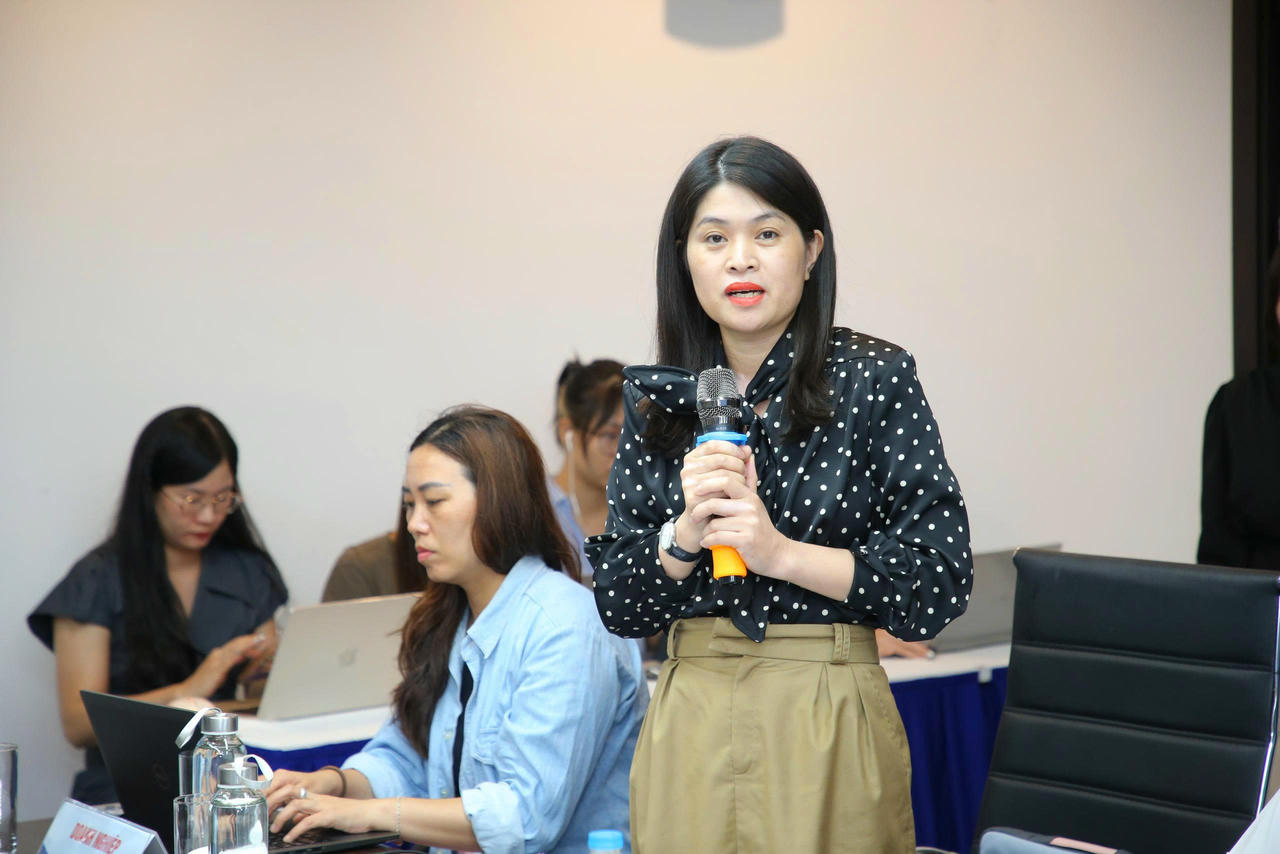 Bà Đoàn Thị Vân, Trưởng ban Pháp chế, Tập đoàn CEO.