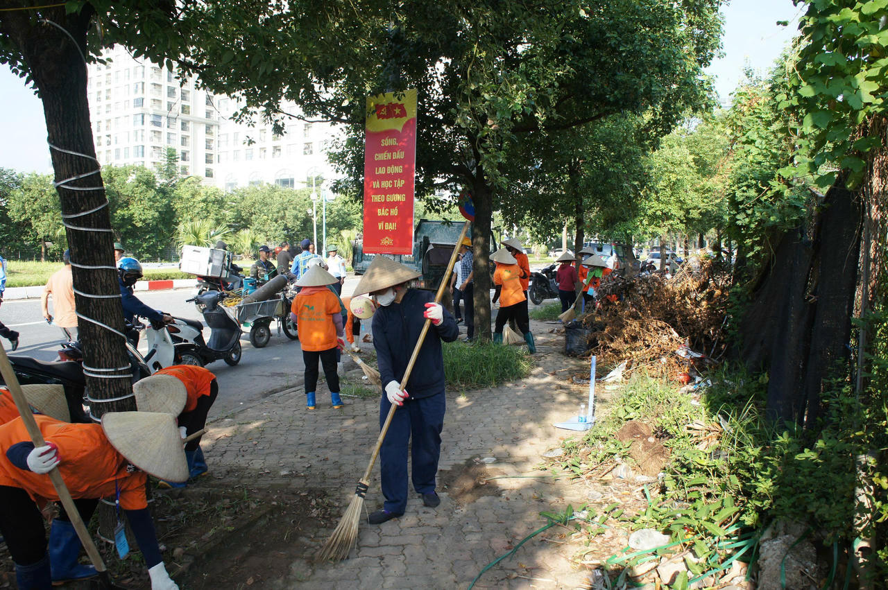 Lễ phát động phong trào thi đua “Sáng - xanh - sạch - đẹp”