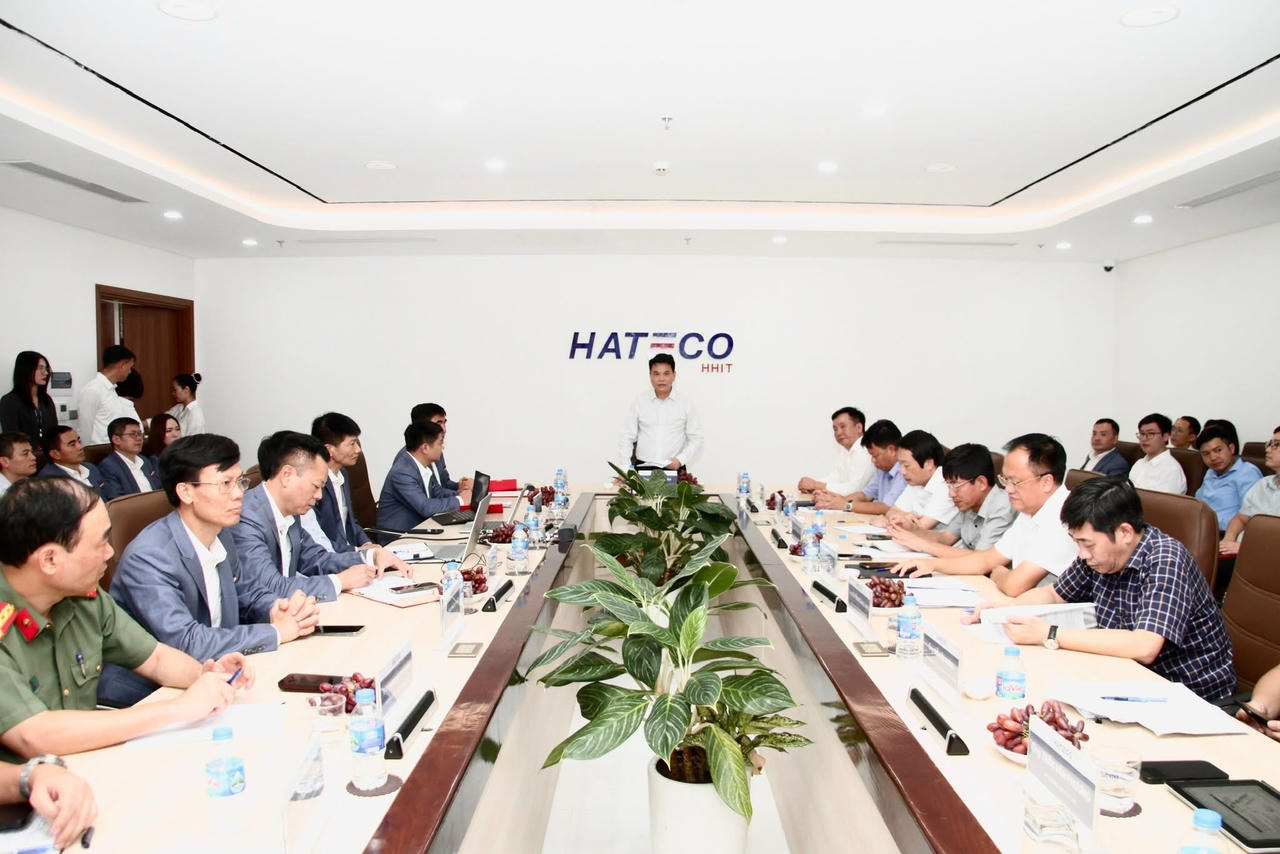 Chủ tịch UBND TP Hải Phòng Lê Ngọc Châu làm việc với lãnh đạo Công ty CP Tập đoàn Hateco.