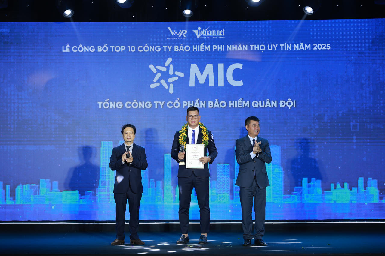Bảo hiểm Quân đội giữ vững vị trí Top 5 Doanh nghiệp Bảo hiểm Phi nhân thọ uy tín 2025 
