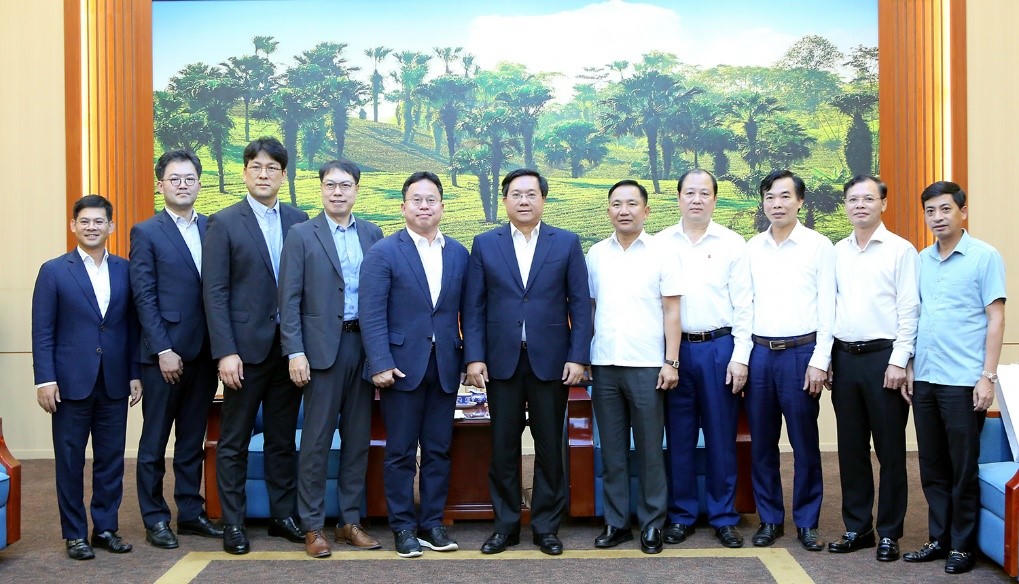 Công ty LG đề xuất xây dựng hệ sinh thái xe điện tại tỉnh Phú Thọ