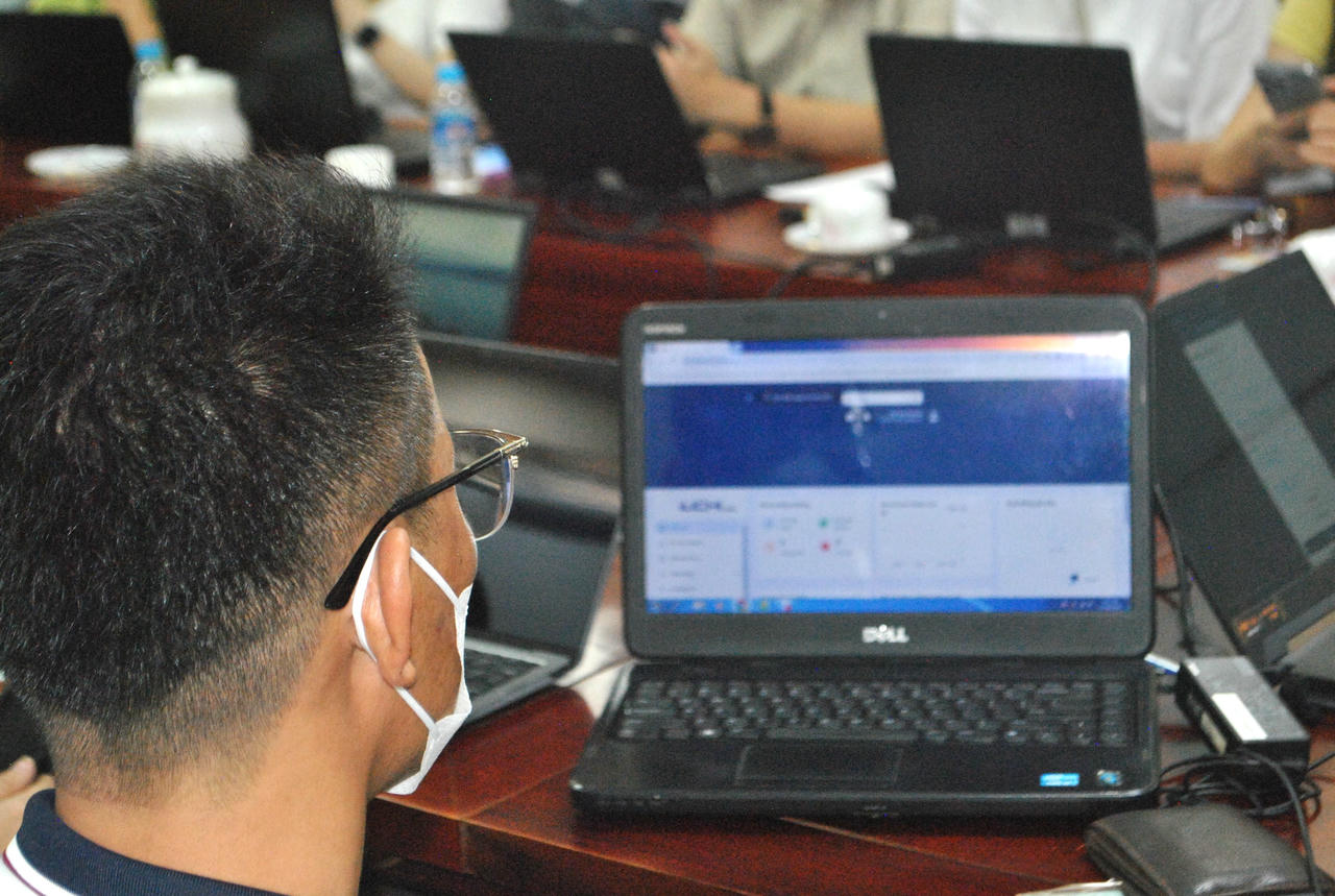 Công chứng điện tử đáp ứng yêu cầu ngày càng cao của xã hội, bước tiến đột phá trong quá trình cải cách hành chính và chuyển đổi số ngành Tư pháp. Ảnh: PV