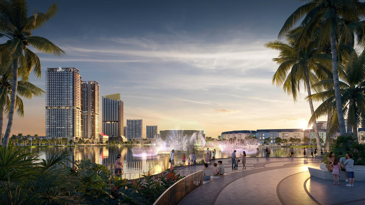 BIM Land đầu tư tổ hợp hồ nhạc nước quy mô 13,5ha tại trung tâm Halong Marina, gia tăng trải nghiệm và lợi thế cho các dự án kế cận như SkyM.