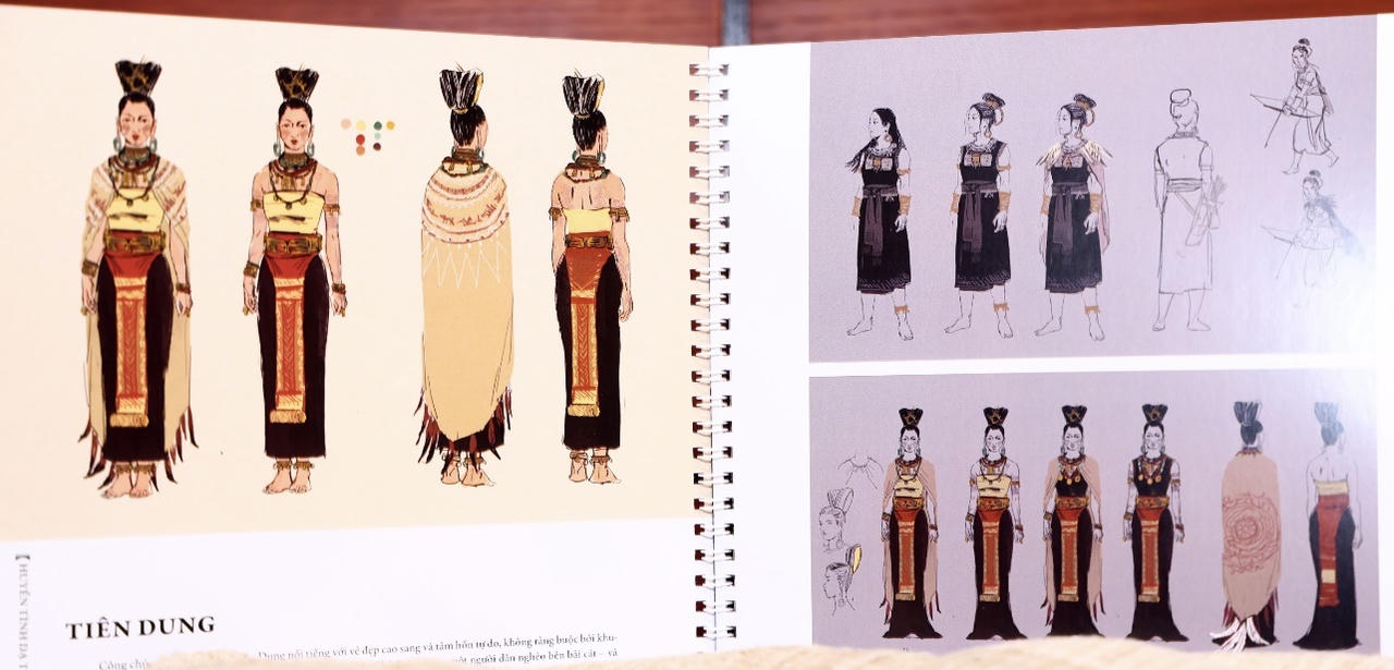 Qua lăng kính khảo cổ, lịch sử và nghệ thuật, từ bối cảnh truyền thuyết trở thành chất liệu nghệ thuật, đây là những gợi mở cho hành trình sáng tạo dựa trên học thuật (ảnh Đài PT-THHN).