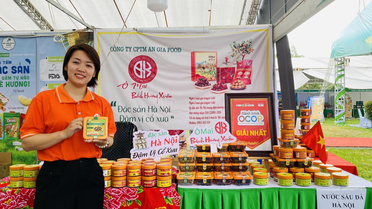 10 sản phẩm ô mai của Bách Hương Xuân đã được đánh giá, công nhận là sản phẩm OCOP 4 sao.