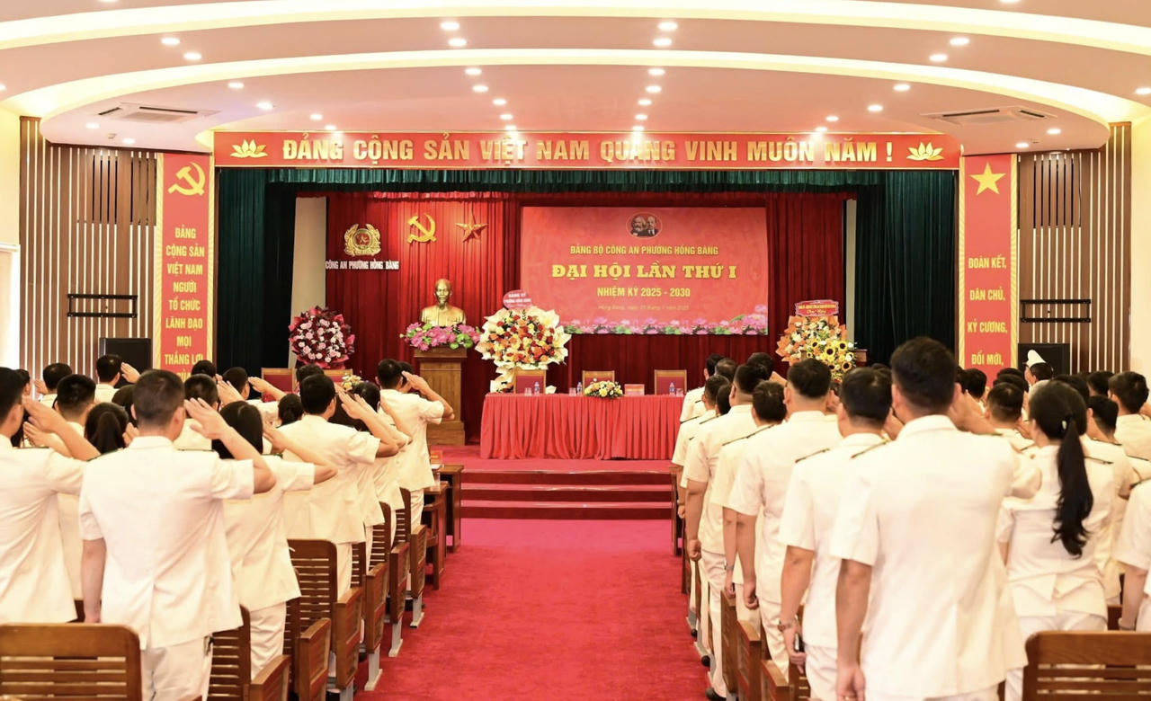 Công an TP tổ chức thành công Đại hội đảng cấp cơ sở.
