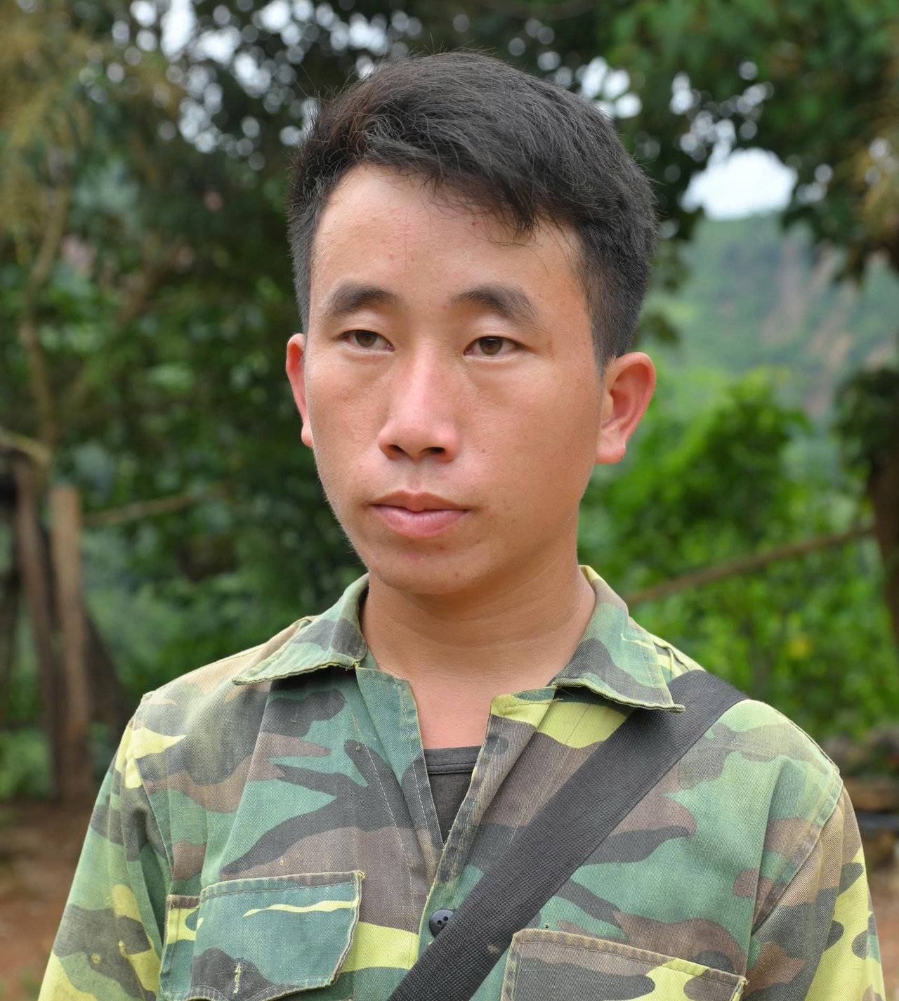 Ảnh chân dung trưởng bản Mùa A Thi, trưởng bản Háng Pu Xi, xã Xa Dung, tỉnh Điện Biên (Ảnh: PV).