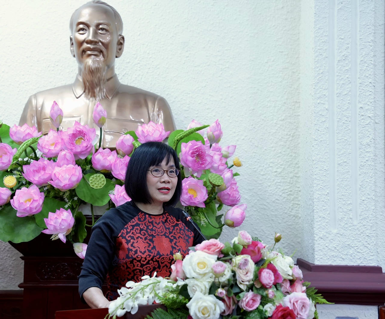 Thứ trưởng Đặng Hoàng Oanh phát biểu khai mạc