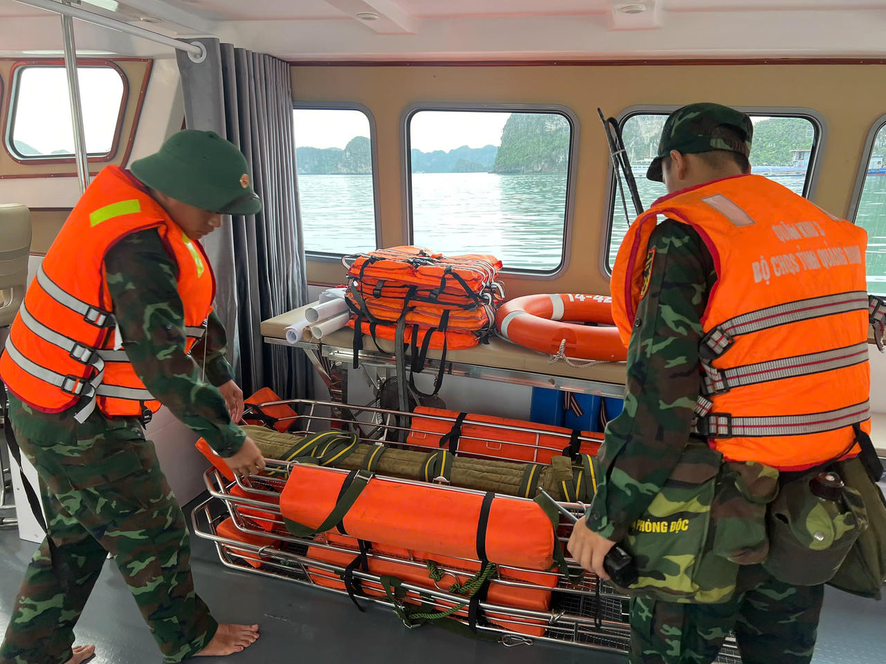 Làm tốt công tác bảo đảm hậu cần, tài chính, quân nhu, quân y, phương tiện kỹ thuật, cơ sở vật chất; chuẩn bị lực lượng, phương tiện, tổ chức luyện tập các phương án, sẵn sàng cơ động lực lượng xử trí các tình huống khi có lệnh.