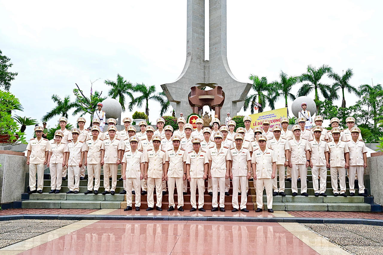Dấu mốc chuyển mình mạnh mẽ của Đảng bộ, lực lượng Công an TP Hải Phòng
