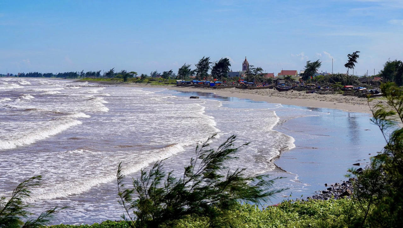 Một góc bãi biển Thịnh Long