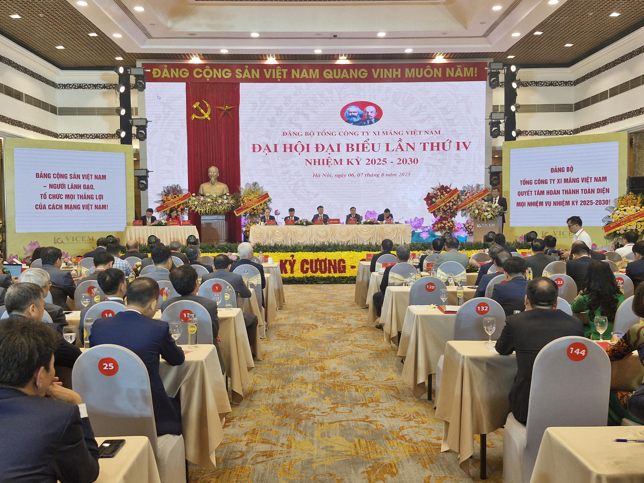 Đảng bộ Tổng công ty Xi măng Việt Nam tổ chức Đại hội Đại biểu lần thứ IV, nhiệm kỳ 2025 - 2030