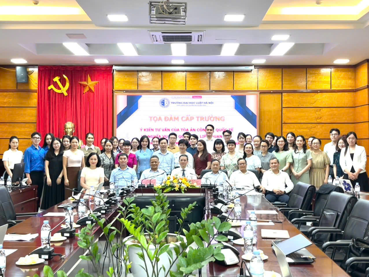 Tọa đàm cấp trường: Ý kiến tư vấn của Tòa án Công lý Quốc tế (ICJ) về nghĩa vụ của quốc gia liên quan đến biến đổi khí hậu và một số lưu ý đối với Việt Nam
