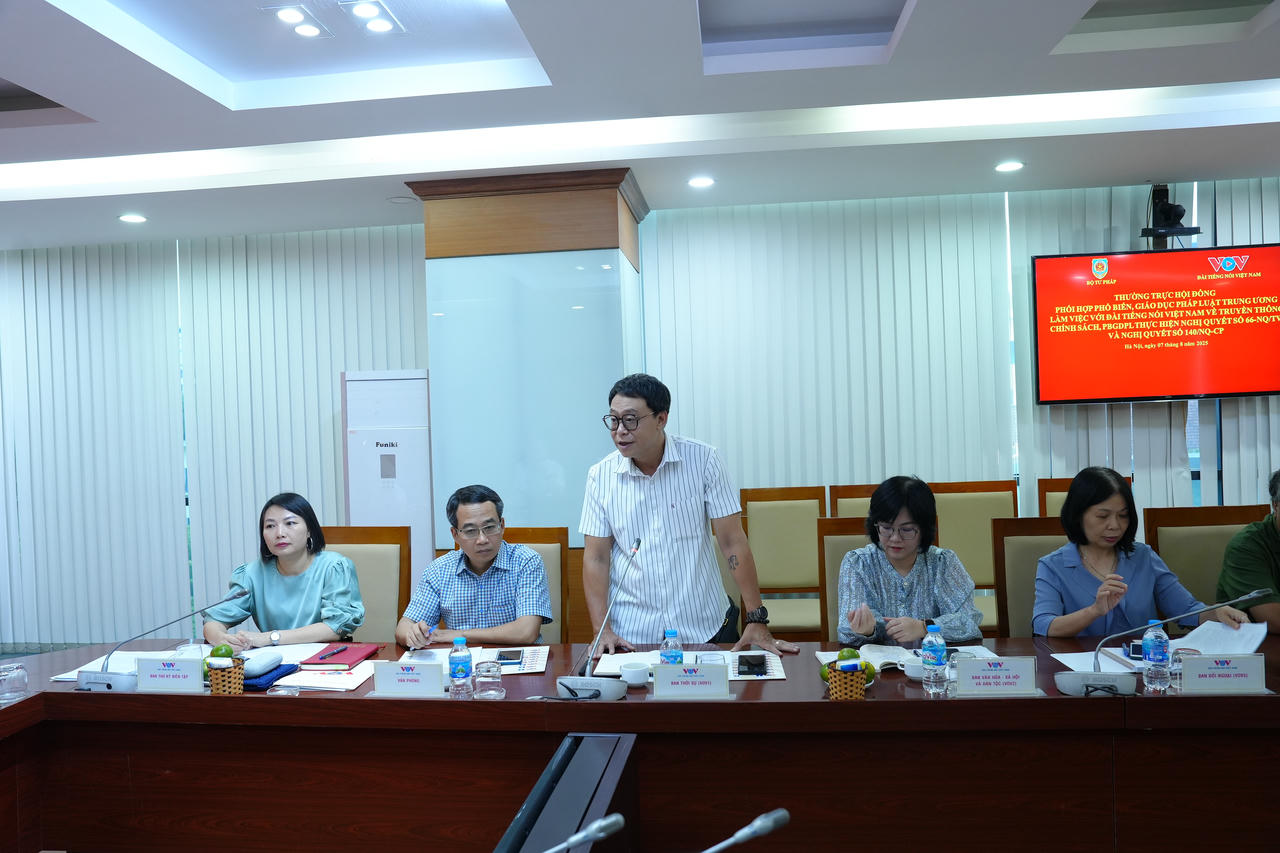 Ông Nguyễn Mạnh Thắng, Phó trưởng Ban Thời sự VOV 1