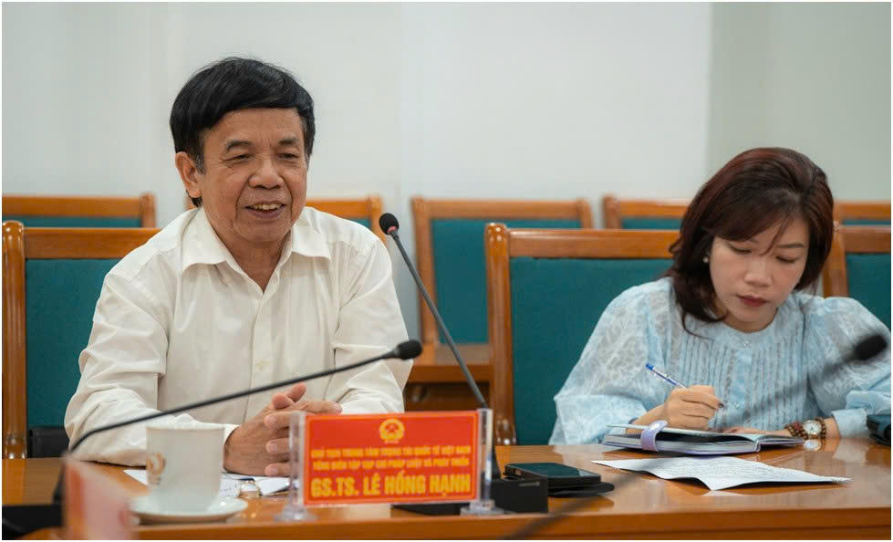GS.TS Lê Hồng Hạnh, Chủ tịch Trung tâm Trọng tài Quốc tế Việt Nam (VIAC)