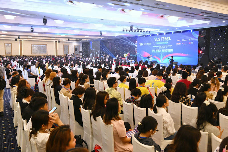 VUS TESOL 2025 là một trong những hội nghị học thuật uy tín hàng đầu, đồng hành cùng giáo viên Anh ngữ trong việc nâng cao năng lực chuyên môn và truyền cảm hứng trong lớp học. Ảnh: BTC