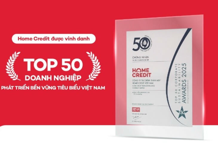Home Credit ba năm liên tiếp khẳng định vị thế tiên phong ESG Home Credit ba năm liên tiếp khẳng định vị thế tiên phong ESG