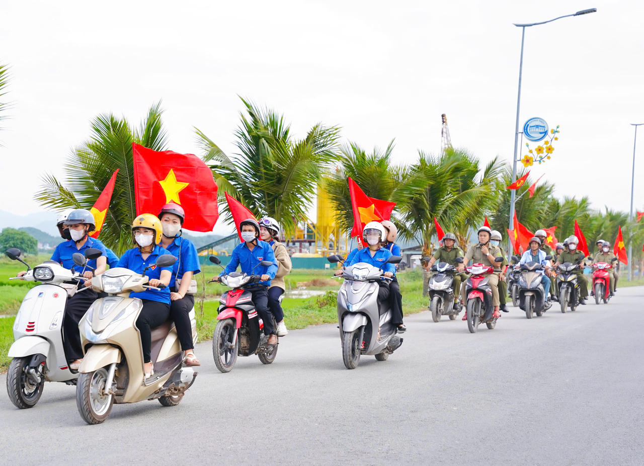 Đường sá sạch đẹp, thông thoáng.