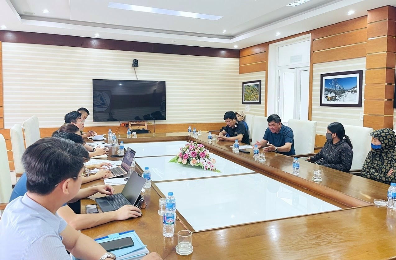 Quang cảnh buổi tiếp công dân