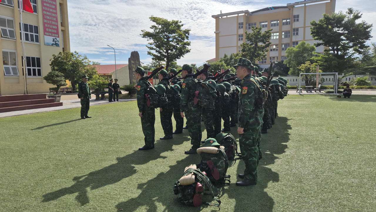 Kiểm tra công tác sẵn sàng chiến đấu của cơ quan Ban Chỉ huy BĐBP tỉnh Quảng Trị.