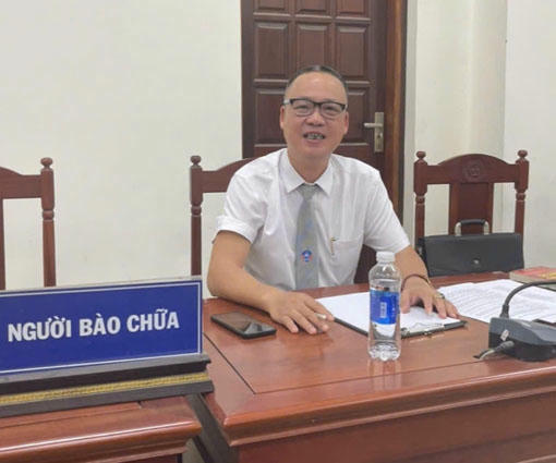 Luật sư Nguyễn Quang Tâm.