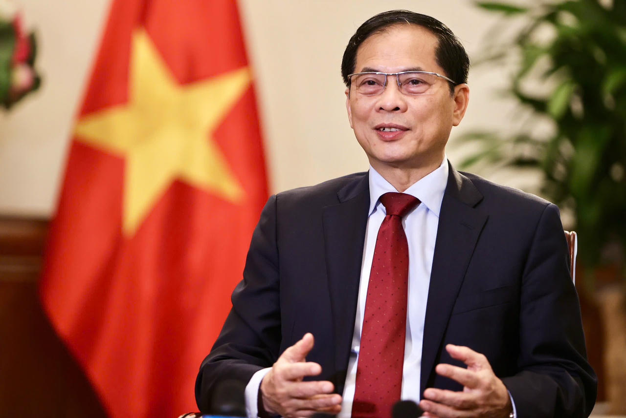 Phó Thủ tướng, Bộ trưởng Ngoại giao Bùi Thanh Sơn.