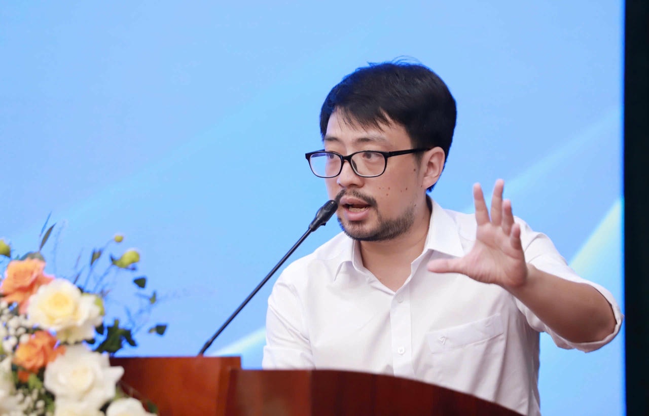 ThS Nguyễn Phong Anh, chuyên gia Al. Ảnh: Tô Thế 