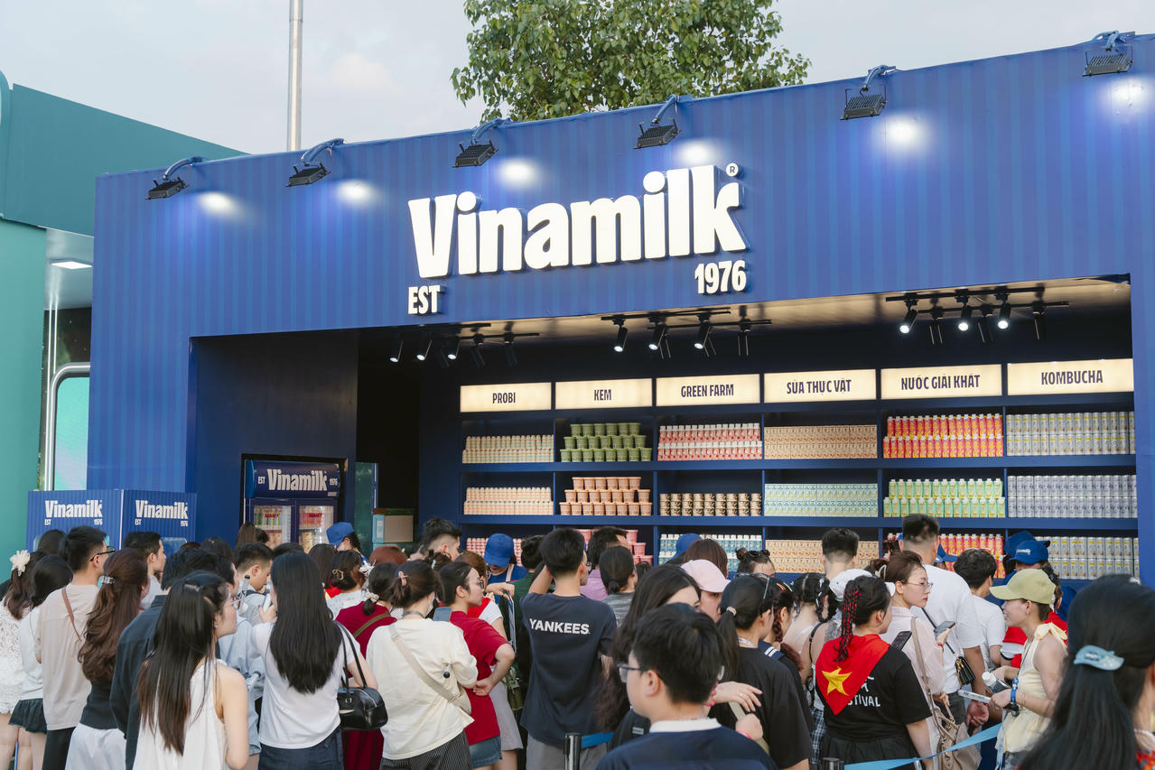 Vinamilk 'quẫy' hết mình cùng 50.000 khán giả tại V-Concert & V-Fest