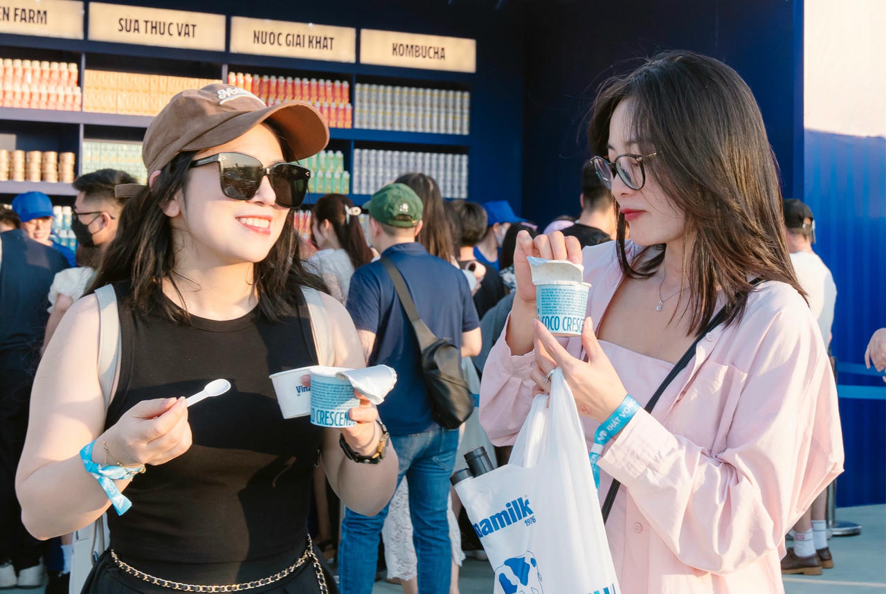 Vinamilk 'quẫy' hết mình cùng 50.000 khán giả tại V-Concert & V-Fest