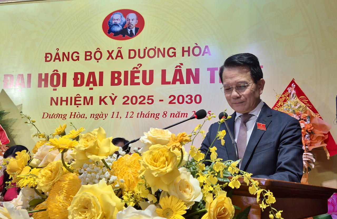 Ông Hoàng Trọng Quyết, Ủy viên Ban Thường vụ Thành ủy, Chủ nhiệm Ủy ban Kiểm tra Thành ủy Hà Nội phát biểu chỉ đạo