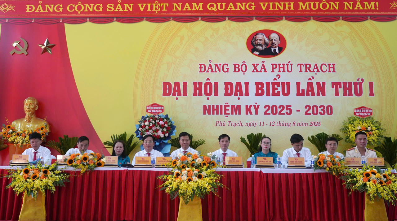 Nhiệm kỳ 2025 - 2030, Ban Chấp hành Đảng bộ xã Phú Trạch quyết tâm đưa xã nhà phát triển nhanh, bền vững.