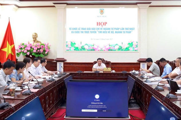 Dự kiến, Lễ trao giải Giải báo chí toàn quốc về ngành Tư pháp lần thứ nhất diễn ra ngày 20/8