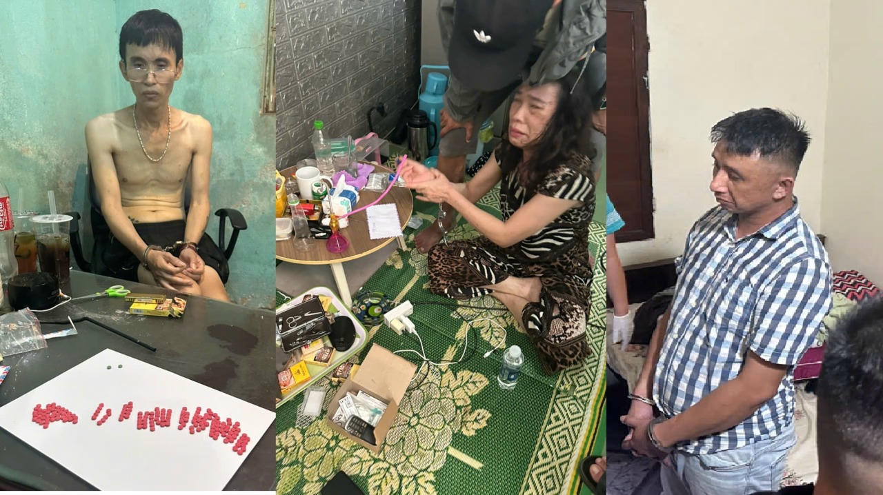 Công an Quảng Trị triệt phá nhiều tụ điểm ma túy, bắt 6 đối tượng