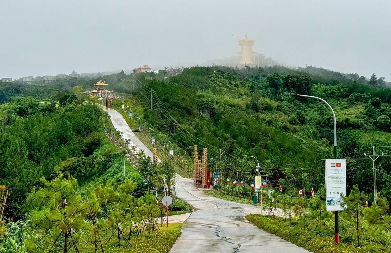 Những đồi trọc khô cằn giờ đây được phủ xanh từ khi Samten Hills Đà Lạt được triển khai.