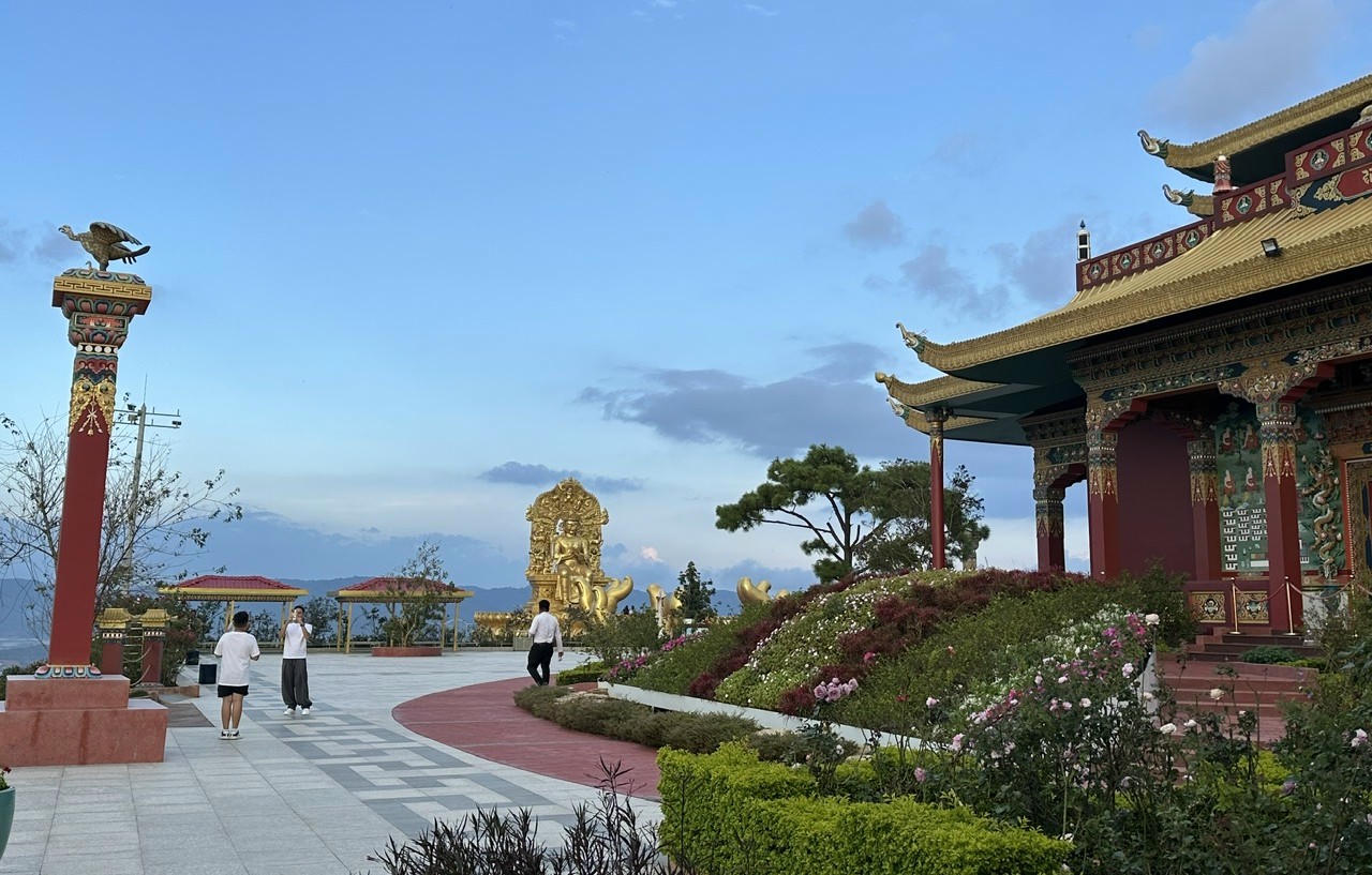 Khu du lịch tâm linh Samten Hills Đà Lạt mang đến cho du khách cảm giác tĩnh lặng, thư thái.