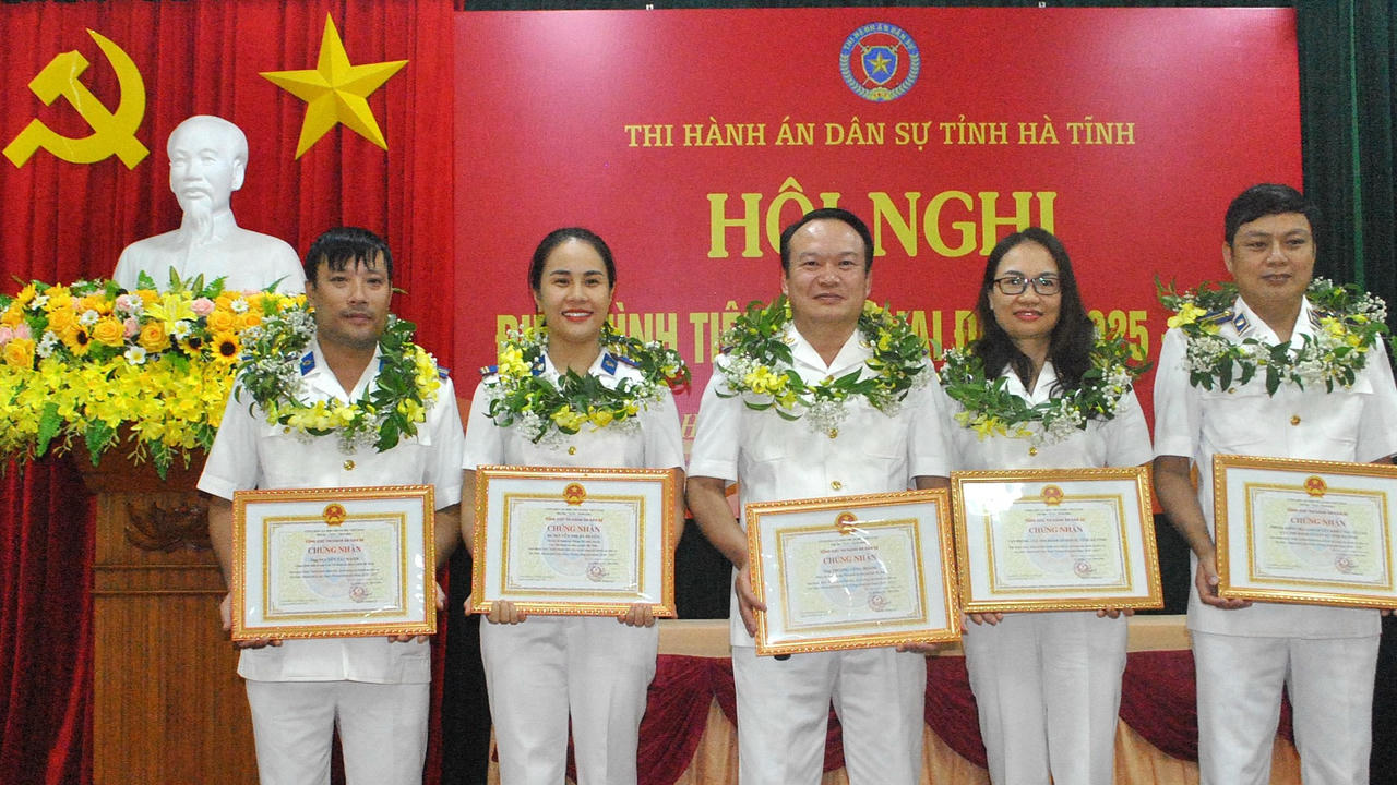 Ngành THADS Hà Tĩnh có 7 điển hình tiên tiến cấp cơ sở giai đoạn 2020-2025