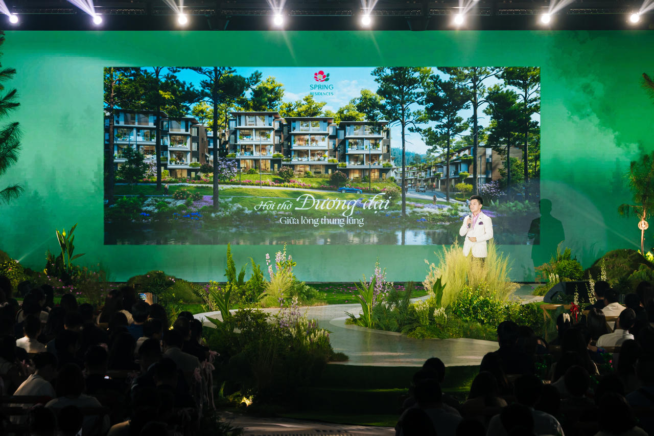 Những bộ sưu tập không gian sống giữa thiên nhiên nguyên bản như Spring Residences, Valley Town… đã nhận được nhiều sự quan tâm ngay tại sự kiện.