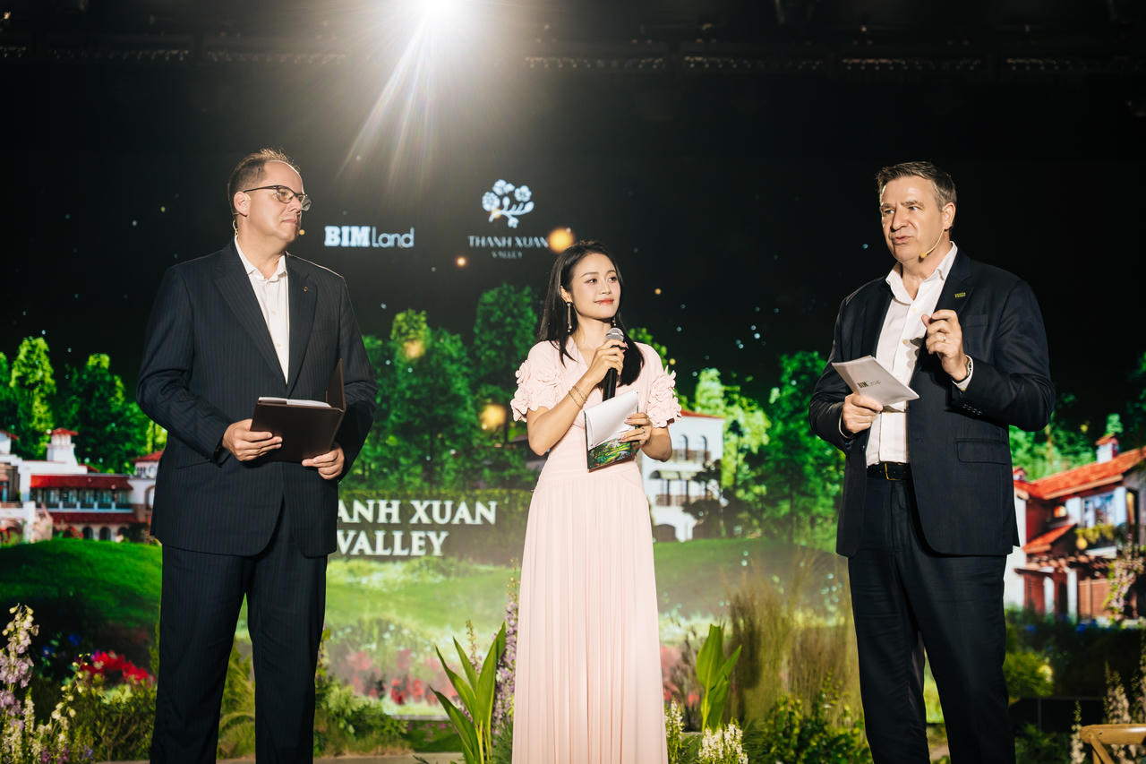 Những chia sẻ từ đại diện BIM Land và IHG Hotels & Resorts mang đến nhiều thông tin giá trị về tiêu chuẩn dịch vụ tại Thanh Xuan Valley và khu nghỉ dưỡng InterContinental Thanh Xuan Valley Resort.